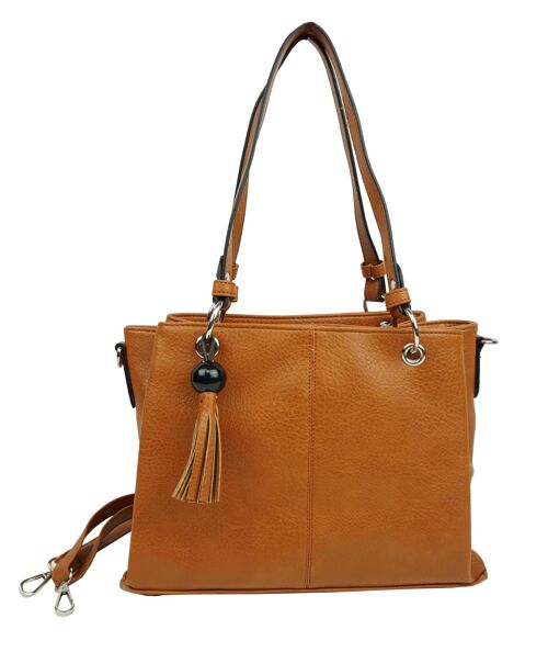 Sac porté épaule 33500 Camel