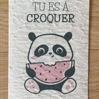 Tarjeta para plantar: debes ser aplastado
