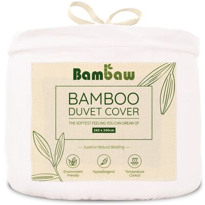 BAMBOO DUVET COVER | 260x240 | 8 COLORS