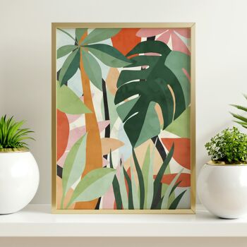 Impression d'art "Plantes tropicales I" - Différentes tailles 2
