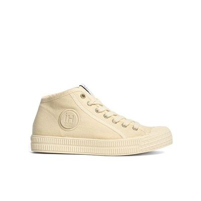 Cala Oliver Ivory high-top sneakers