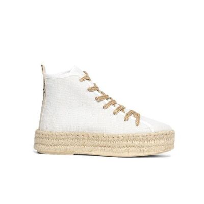 Ses Boques White High-top Trainers