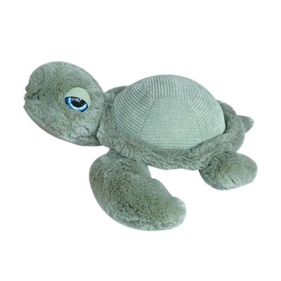 Peluche tartaruga ultra morbido - salvia