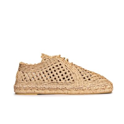 Laced espadrilles Cala Mitjana Natural