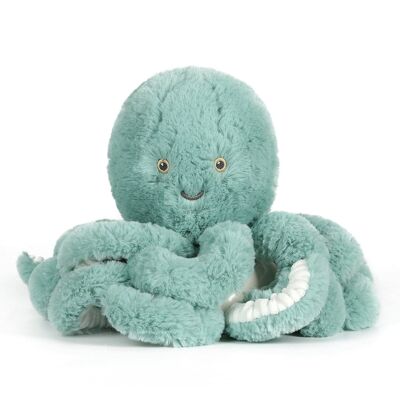 Ultra soft octopus soft toy - Celadon blue
