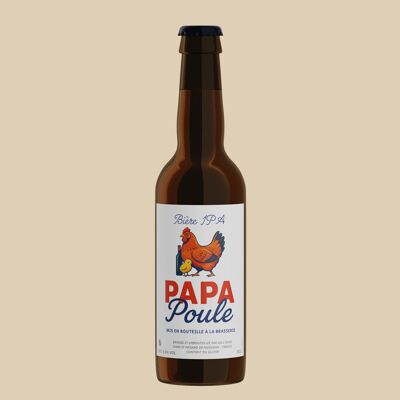 Cerveza IPA - Papa Poule - 33 cl
