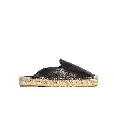 Black Niu Blau slingback espadrilles