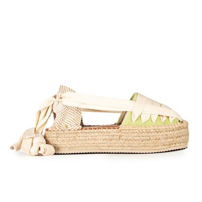 Macabich Nenufar laced espadrilles