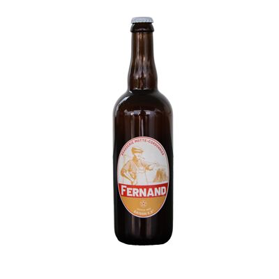La Fernand Saison Cerveza Rubia 5.5° 75cl