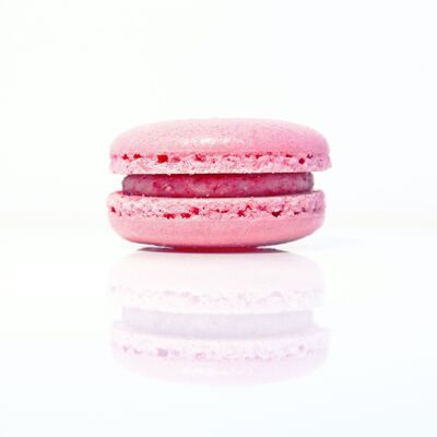 Strawberry (Pink) Macaron - 6 pieces