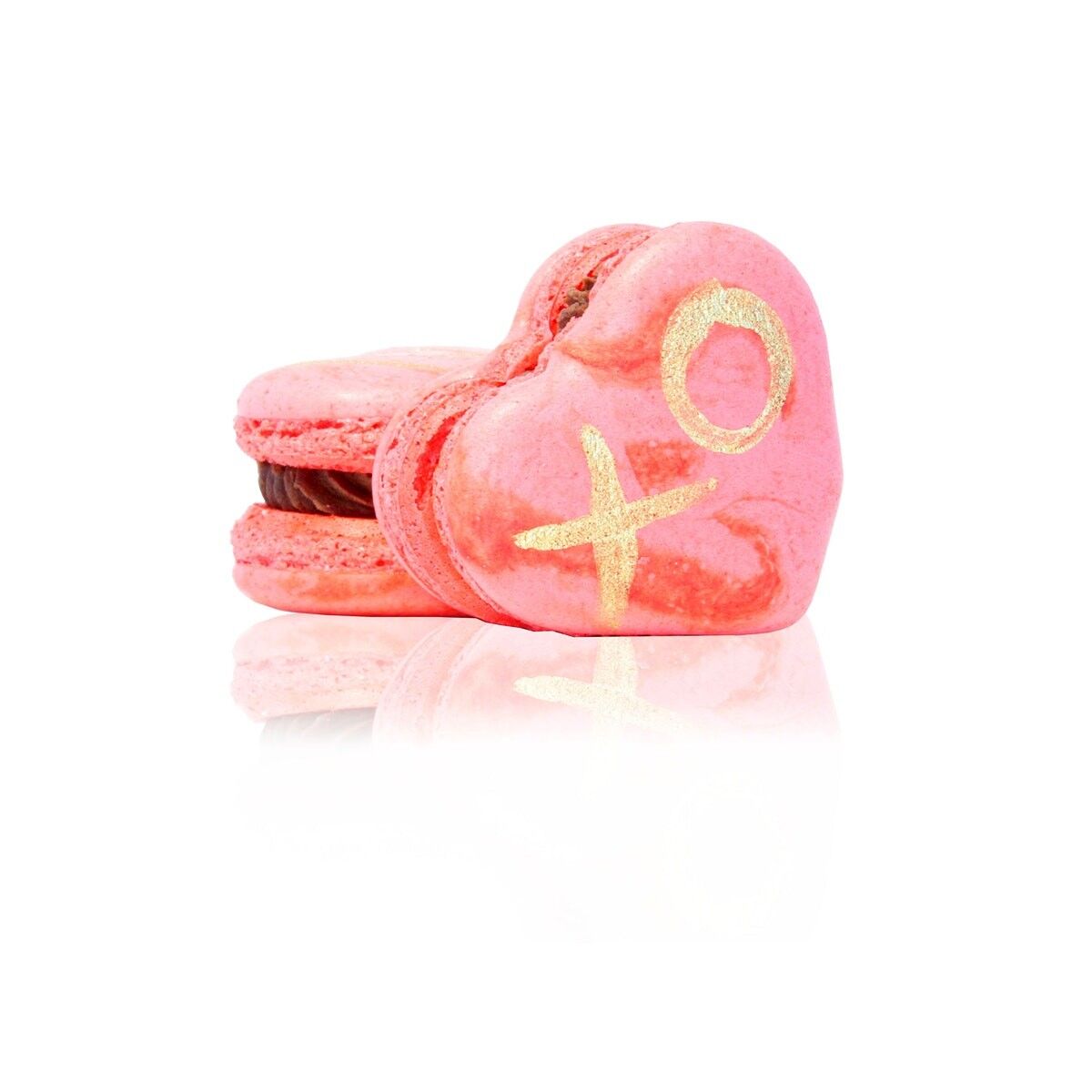 Cuore (cioccolato) Macaron - 6 pezzi