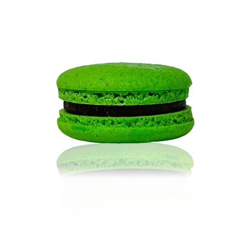 Minz-Schokolade Macaron - 6 Stück