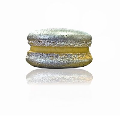 Silber (Vanille) Macaron - 6 Stück