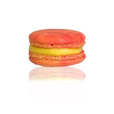 Macaron Mangue - 6 pièces