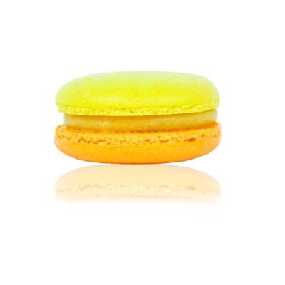 Macaron Mango Maracuyá - 6 piezas