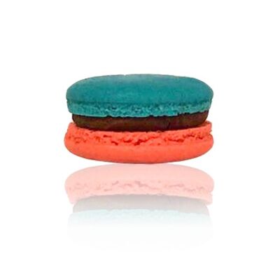 Orangen-Schokolade Macaron - 6 Stück