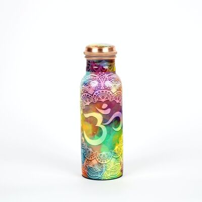 El’Cobre Limited Edition Printed Copper Bottle - 700 ML (Aum)