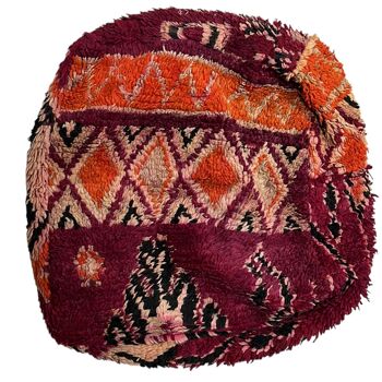 Pouf marocain fait main (divers modèles uniques) 12