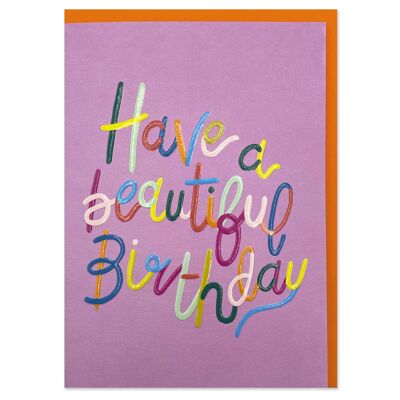 Have a Beautiful Day' card