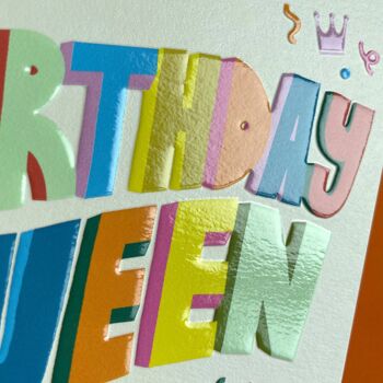Carte d'anniversaire de la reine 2
