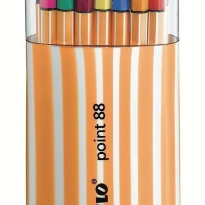 Stylos-feutres - Zebrui x 20 STABILO point 88