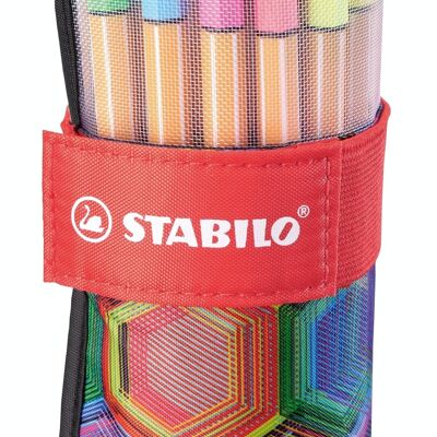 Pennarelli - Set roller x 25 pennarelli STABILO point 88 ARTY - colori assortiti
