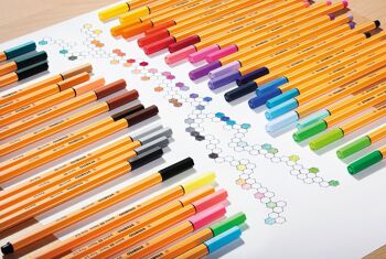 Stylos-feutres - ColorParade x 20 STABILO point 88 Edition limitée by Snooze One 6
