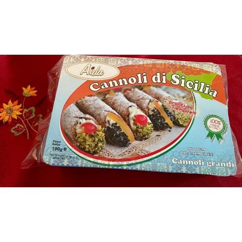 Bucce di cannoli piccoli sfusi  (1 cartone x kg 2,5)