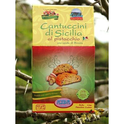 Cantuccini de Almendra y Pistacho - caja de 200g