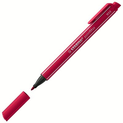 Felt-tip pens - STABILO pointMax - red