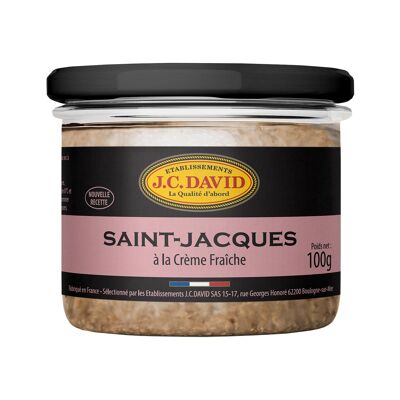 Saint-Jacques à la crème fraîche