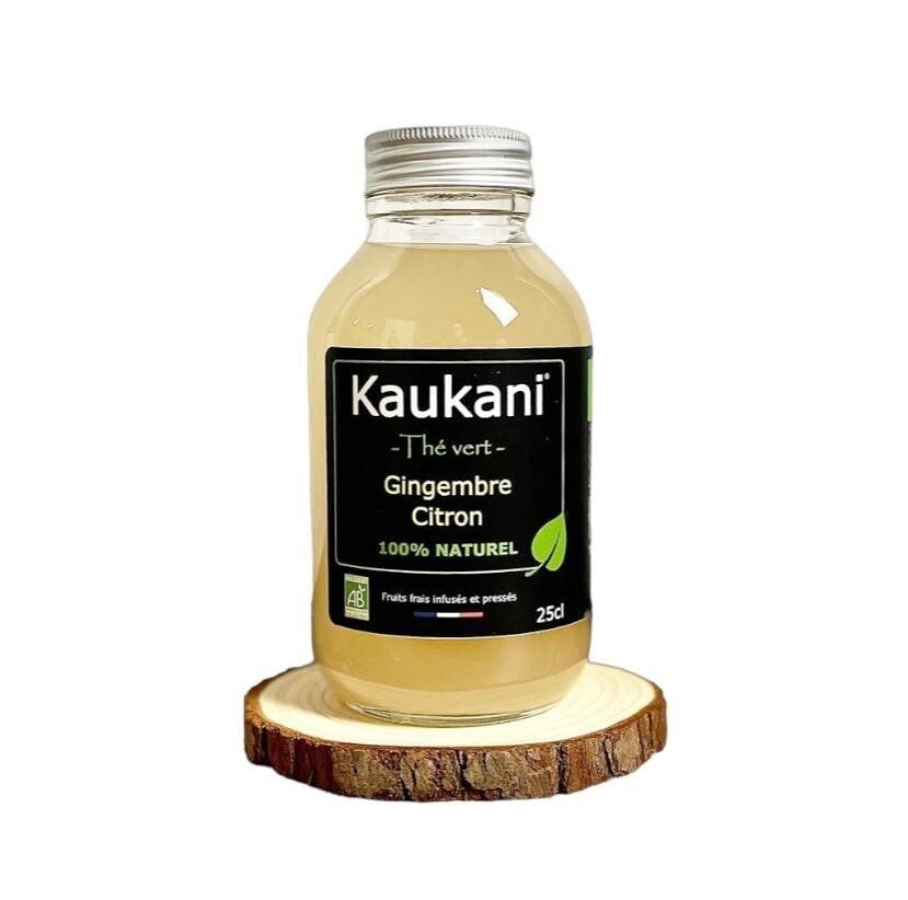 Kaukani Té Verde Jengibre Limón 250ml
