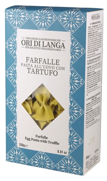 FARFALLE ALL'UOVO CON TARTUFO 3% (250 g) 1