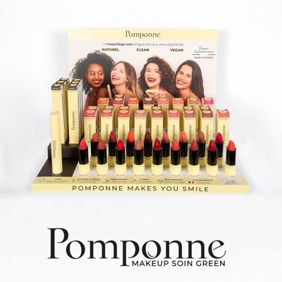 Pomponne - Pack d'implantation n°2 - 46 produits - Présentoir & Testeurs OFFERTS