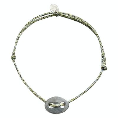 Charlie vergoldetes oder versilbertes Medaillenarmband (BE&L1)