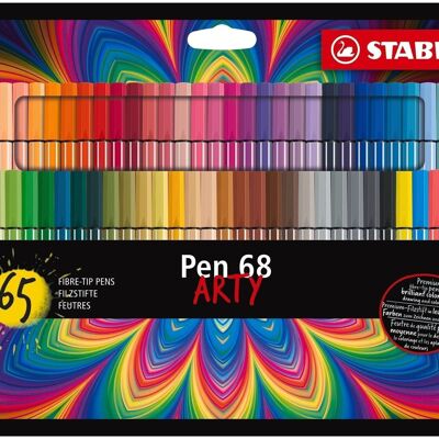 Bolígrafos de dibujo - 65 x STABILO Pen 68 ARTY