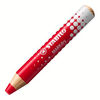 Crayon marqueur STABILO MARKdry - rouge 1