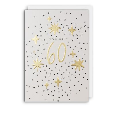 Du bist 60. Geburtstagskarte