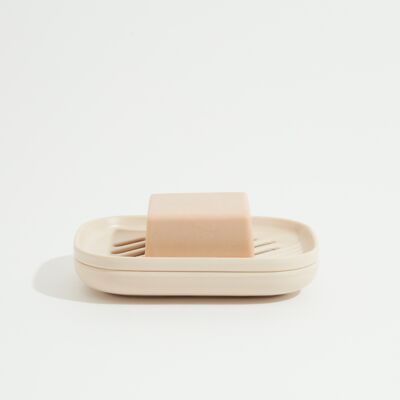 Sand self-draining soap dish