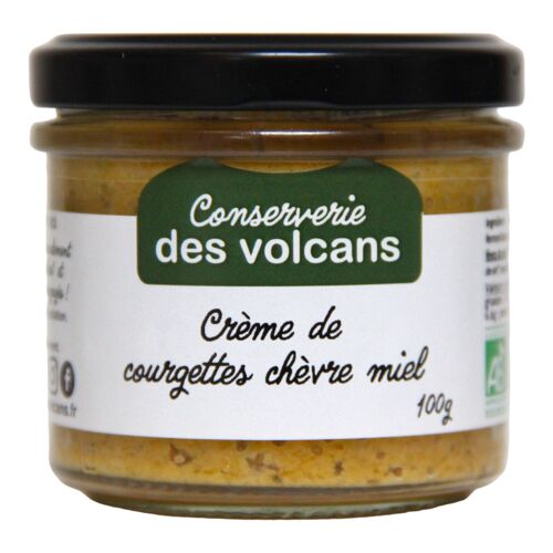 Crème de courgettes chèvre miel - 100g