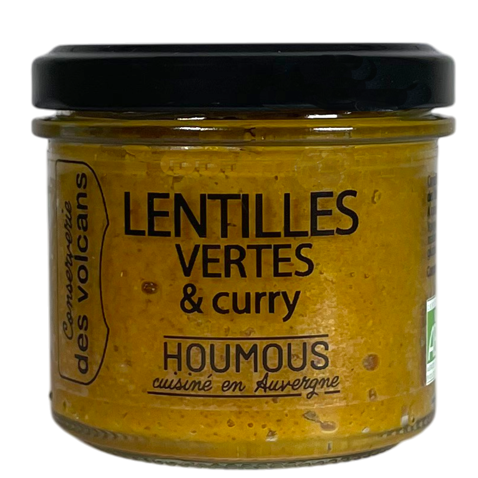 Hummus aus grünen Linsen und Curry – 100 g