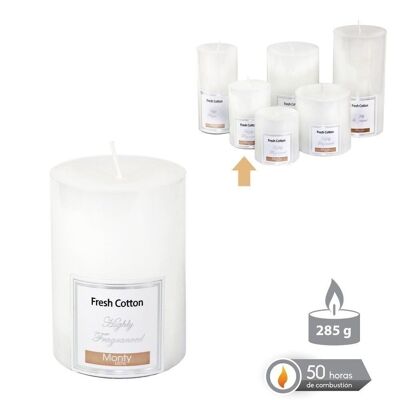 AUTUMN WHITE SCENTED CYLINDRICAL CANDLE CL131002