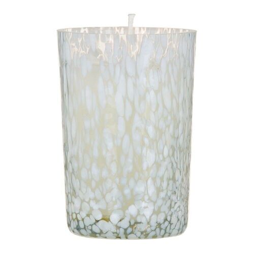 VELA BLANCO CRISTAL DECORACIÓN OTOÑO CL607569