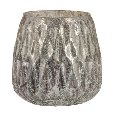 GRAY CRYSTAL CANDLE AUTUMN DECORATION CL607578