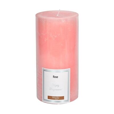 AUTUMN PINK SCENTED CYLINDRICAL CANDLE CL131050