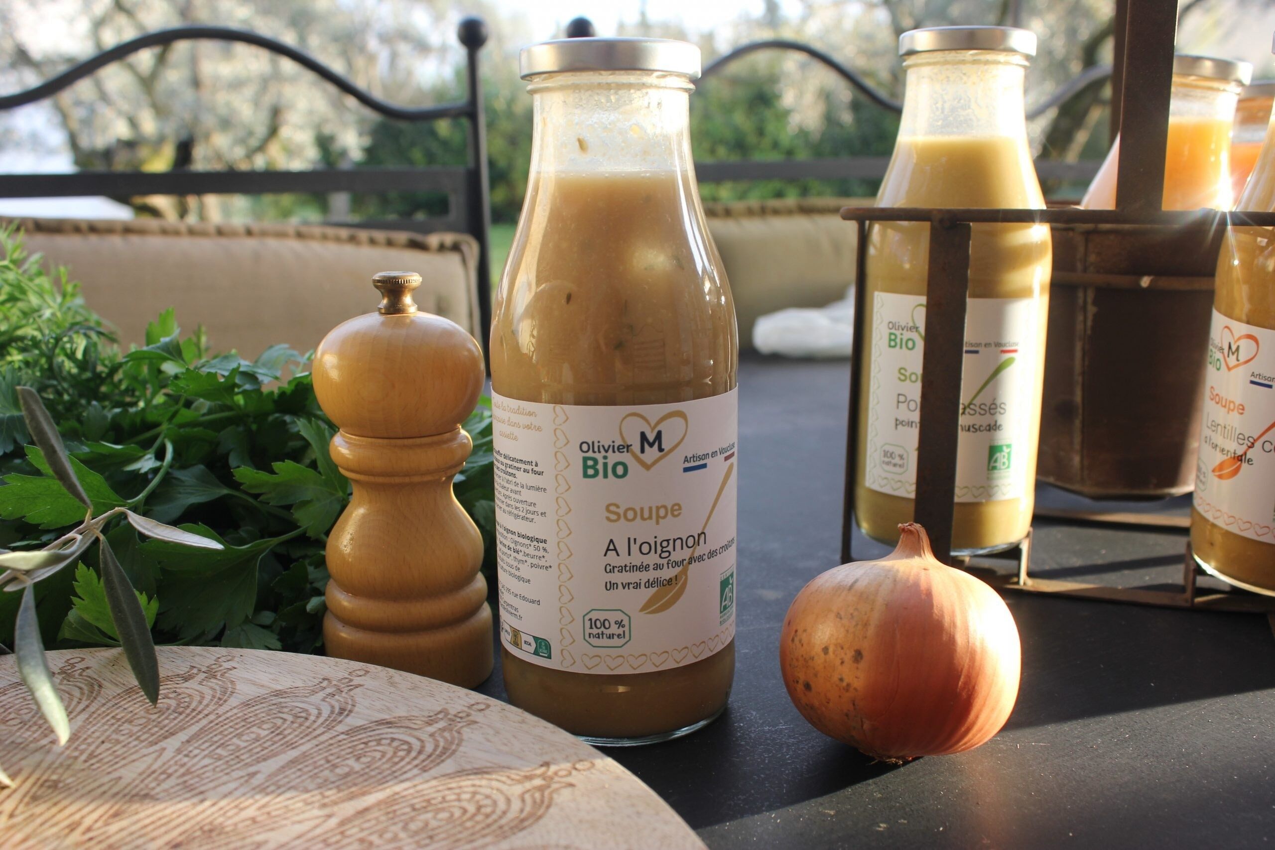 Soupe à l'oignon Bio -Artisan en Provence - 48cl