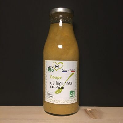 Soupe légumes bio