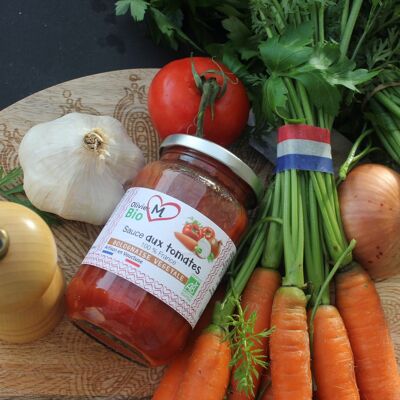 Sauce tomate bolognaise végétale bio