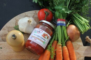 Sauce tomate bolognaise végétale bio 1