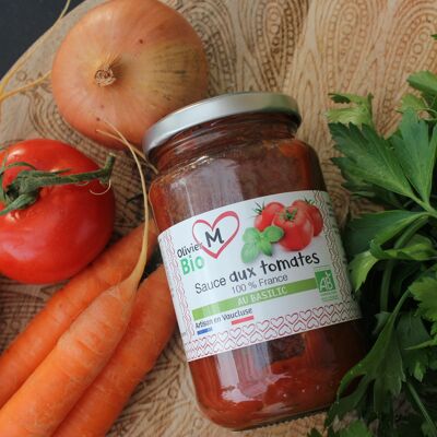 Sauce tomate basilic bio